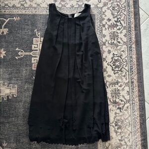 Jessica Simpson Black Pleated Dress